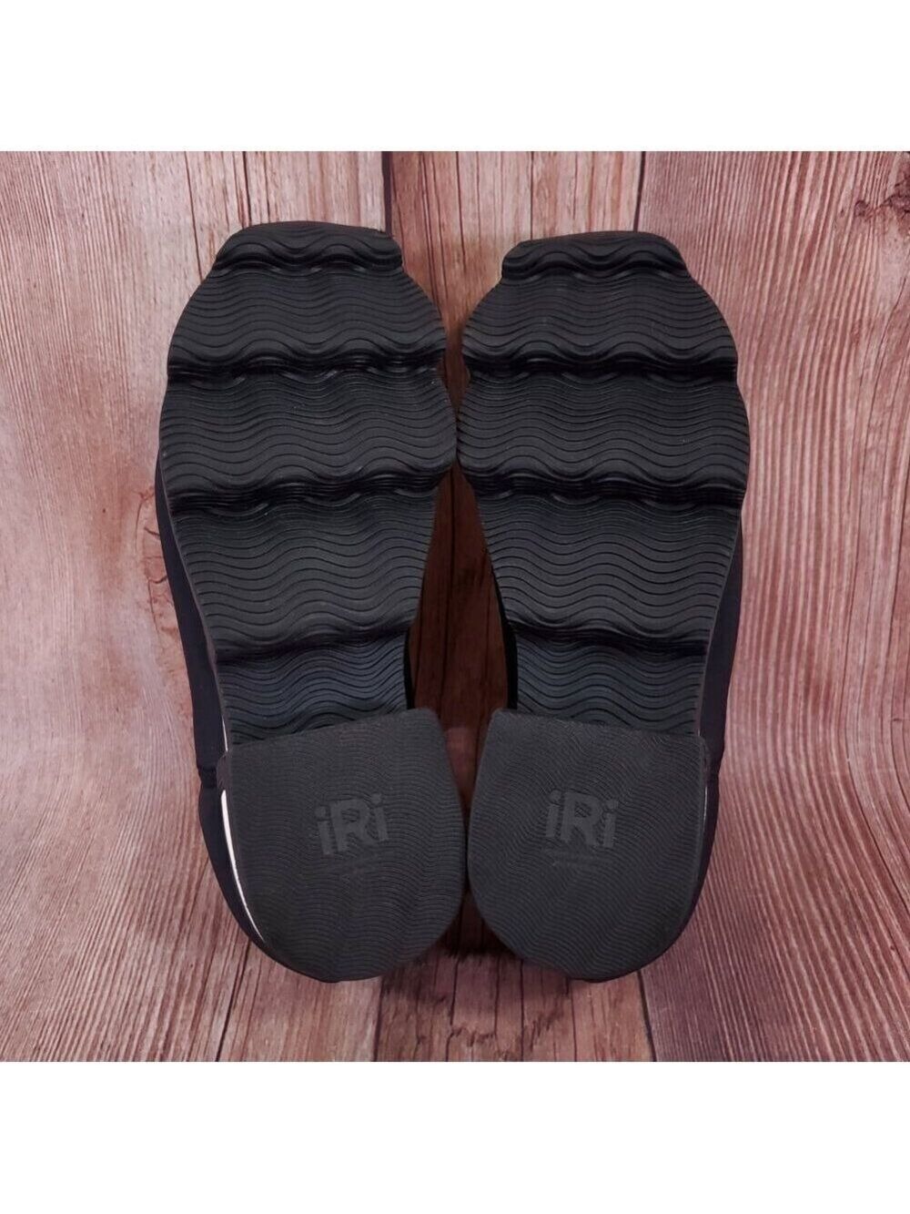 iRi NYC Womens Size 5.5 WES Black Outline Low Top Sneaker - Picture 13 of 15